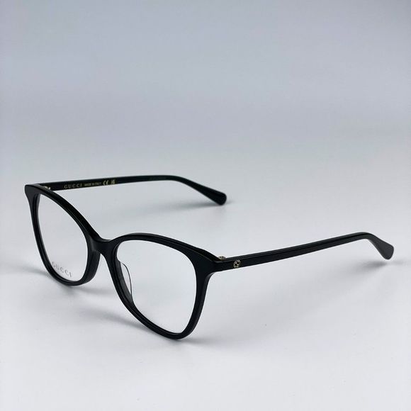 Gucci GG1360O 001 Eyeglasses Black Square Women - Picture 9 of 12